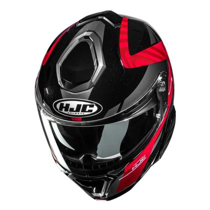 Casque modulable HJC i91 - GAIA - Noir / Rouge