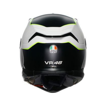 Casque AGV K7 - SUPER 46 - Noir / Blanc