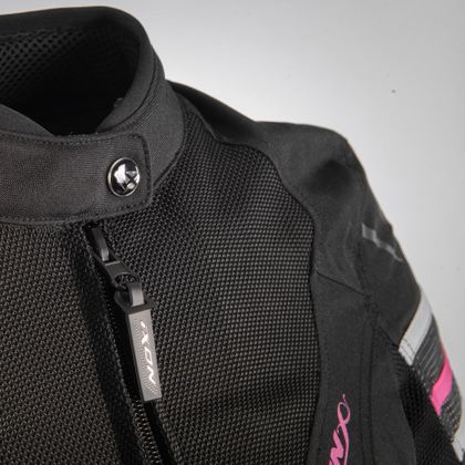 Blouson Moto Ixon ILANA EVO - Noir / Rose