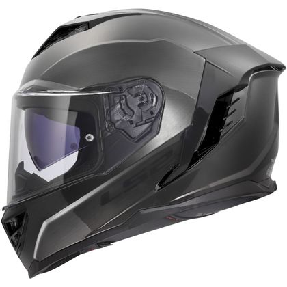 LS2 FF818 - STORM III - SOLID Integraalhelm - Grijs / Zwart
