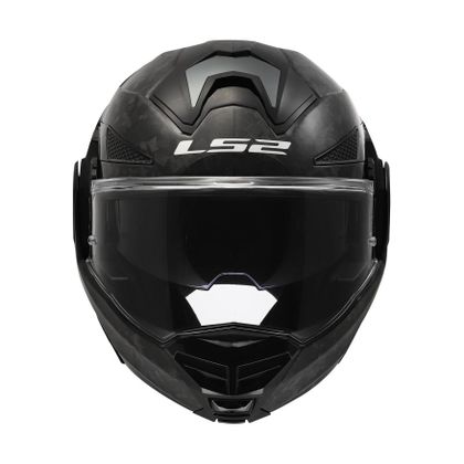 LS2 FF901 ADVANT X FORGED GLOSSY Modularhelm - Carbon