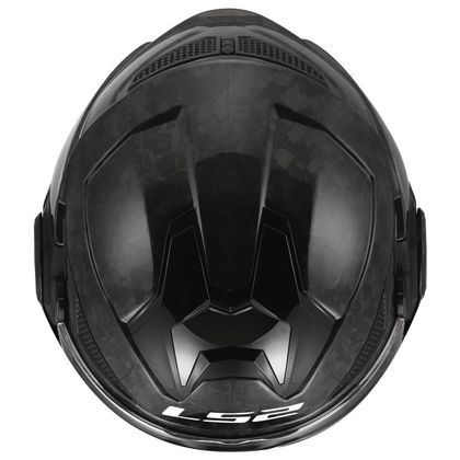 LS2 FF901 ADVANT X FORGED GLOSSY Modularhelm - Carbon