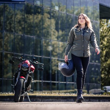 DXR EDLER LADY Motoroverhemd - Groen