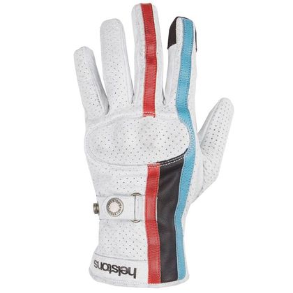 Guantes Helstons EAGLE AIR - Blanco / Azul Ref : HS0867 