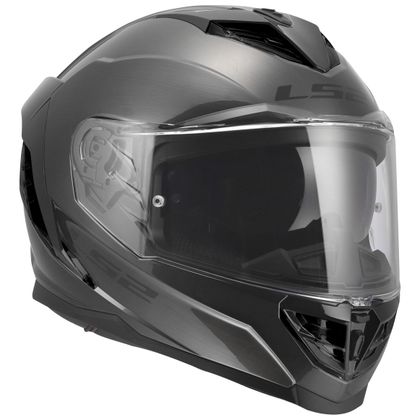 LS2 FF818 - STORM III - SOLID Integraalhelm - Grijs / Zwart