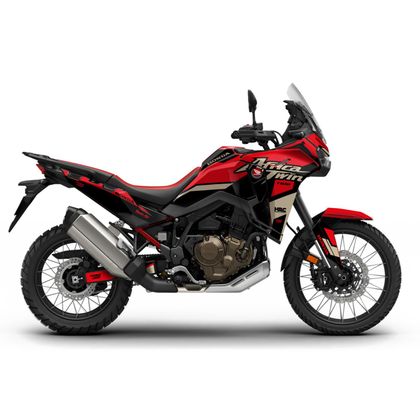 RiderUnik TAK RED Decoration kit - Black / Red Ref : RU3242 / HOAFRICATWINTAKRED-1 