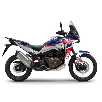 Kit déco RiderUnik TAK WHITE - Blanc Ref : RU3240 / HOAFRICATWINTAKWHITE-3 