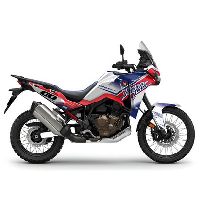 Kit déco RiderUnik SERP WHITE - Blanc Ref : RU3237 / HOAFRICATWINSERPWHITE-4 
