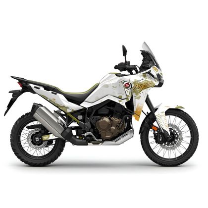 RiderUnik FRIK WEISS Dekorationssatz - Weiß Ref : RU3218 / HOAFRICATWINFRIKWHITE-1 