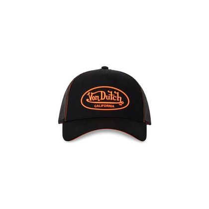 Von Dutch DOM Cap - Black / Orange
