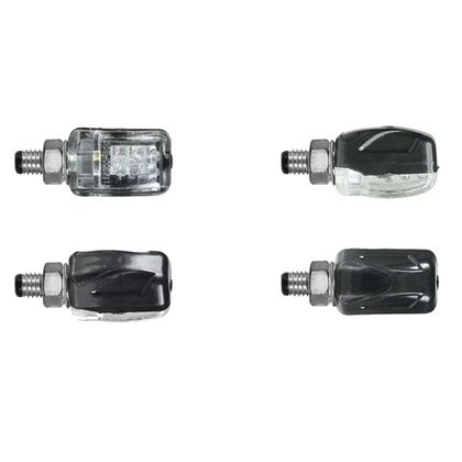 Indicatore di direzione Chaft SMALLER LED universale - Nero Ref : CH0635 / IN1132 