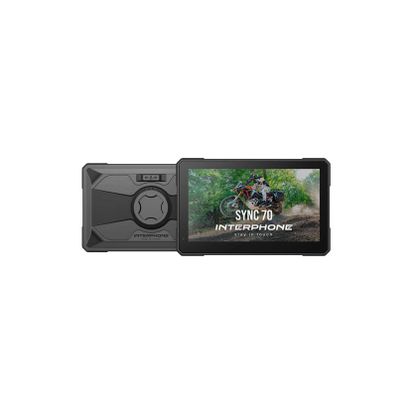 Interphone SYNC70 - GPS, TPMS UND DUALKAMERA Intelligenter Bildschirm
