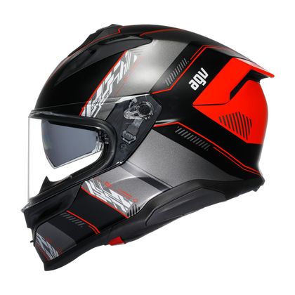 Casque AGV K7 - KYBER - Noir / Rouge