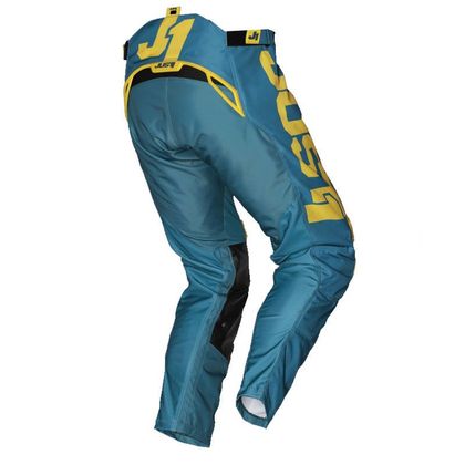Pantalon cross JUST1 J-FORCE TERRA BLUE/YELLOW 2021