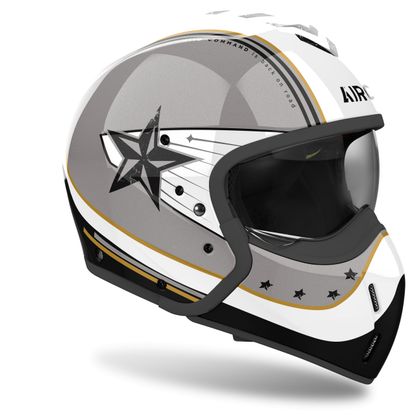 Airoh J110 - COMMANDO Helm - Geel
