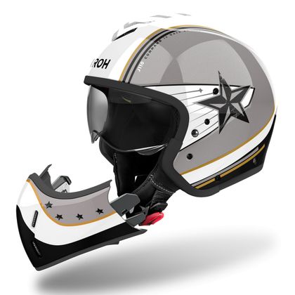 Airoh J110 - COMMANDO Helm - Geel