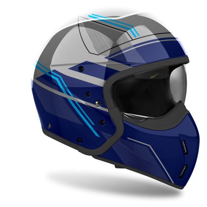 Airoh J110 - PAESLY Modularer Kopfhörer - Blau