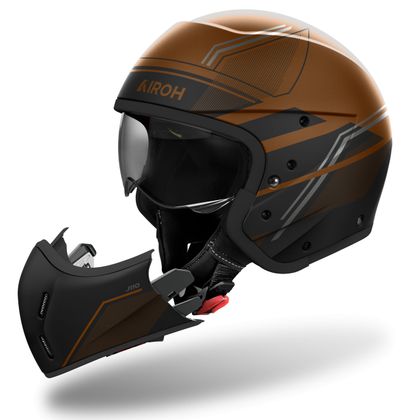 Airoh J110 - PAESLY Helm - Braun