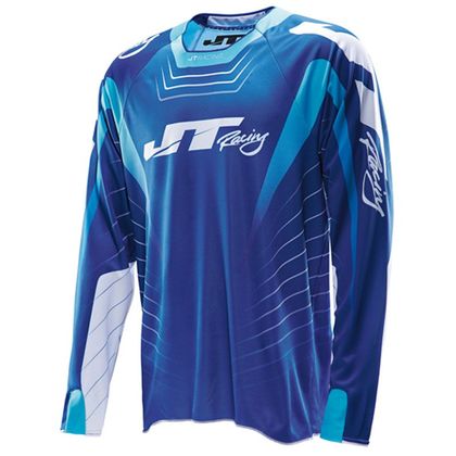Maillot cross JT Racing HYPERLITE RAZOR NAVY/ICE/WHITE  Ref : JT0080 