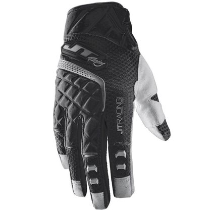 Gants cross JT Racing EVLOVE PROTEK V BLACK/WHITE  Ref : JT0093 