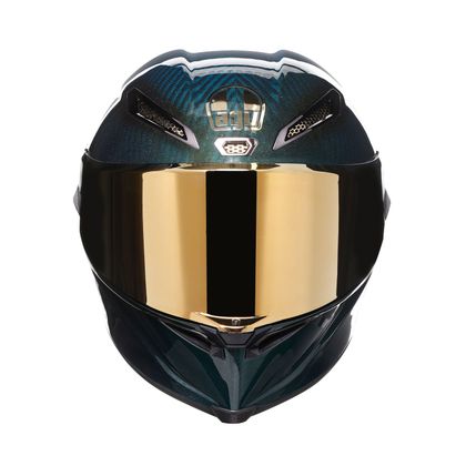 Casque intégral AGV PISTA GP RR - ACQUA - EDITION LIMITEE - Vert / Jaune