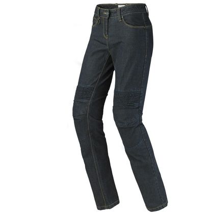 Jeans Spidi J&RACING LADY - Straight - Nero / Blu Ref : SPI0341 