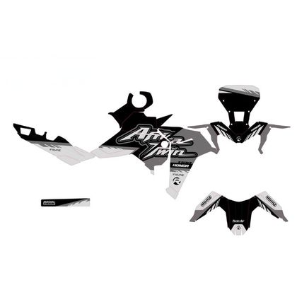 RiderUnik JANIK BLACK Decoratiekit - Zwart