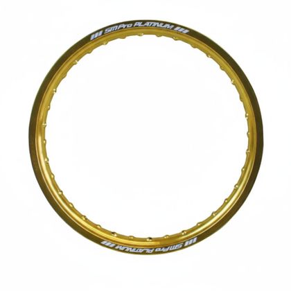 SM Pro 18x2.15 32 gaten PLATINIUM Velg Universeel - Geel