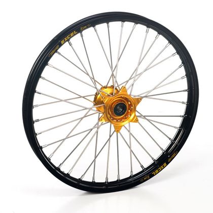 Rueda Haan Wheels trasero, dimensiones: 12x1,60 negro/dorado