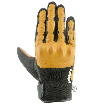 Gants Helstons GO - Noir / Jaune