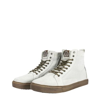 Baskets John Doe NEO - Blanc / Marron Ref : JDE0080 