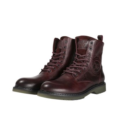 John Doe ZESTIG Halfhoge laarzen - Rood Ref: JDE0139 