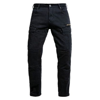 John Doe STROKER LÄNGE 32 Hose - Schwarz Ref : JDE0014 