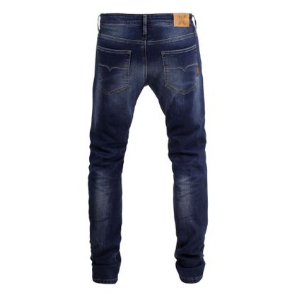 John Doe IJZEREN KOP LENGTE 30 Jean Moto - Slim - Blauw / Zwart