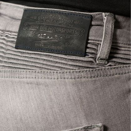 Jeans John Doe BETTY BIKER LONGUEUR 32 - Slim - Grigio