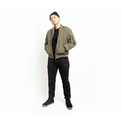 Blouson John Doe FLIGHT - Marron / Vert