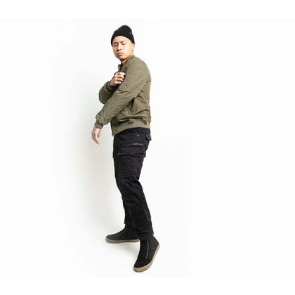 Blouson John Doe FLIGHT - Marron / Vert