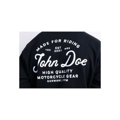 Sweat John Doe HOODIE JD LETTERING
