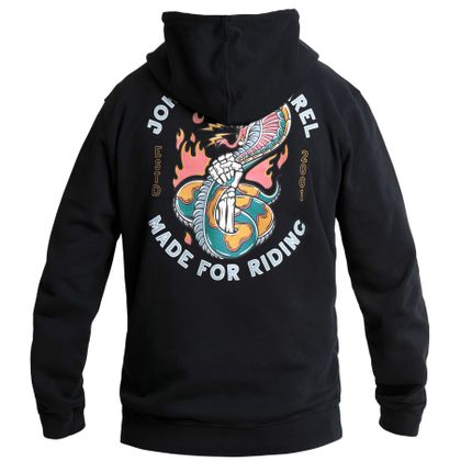 Sweat John Doe HOODIE SNAKE II - Noir