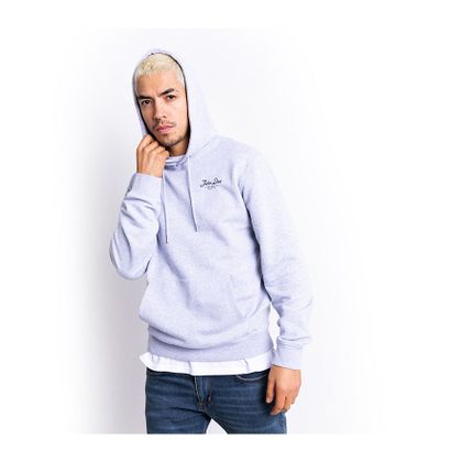 Sweat John Doe HOODIE JD LETTERING - Gris