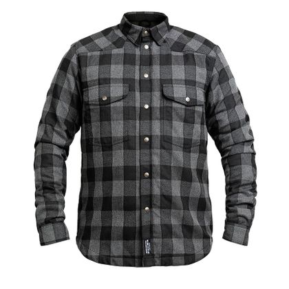 John Doe MOTOSHIRT Overhemd - Grijs / Zwart Ref: JDE0004 