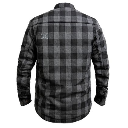 John Doe MOTOSHIRT Overhemd - Grijs / Zwart