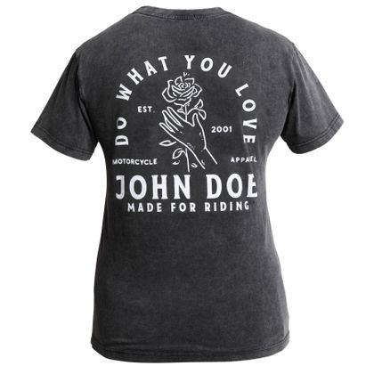 John Doe ROSE FADE Kurzärmeliges T-Shirt - Schwarz