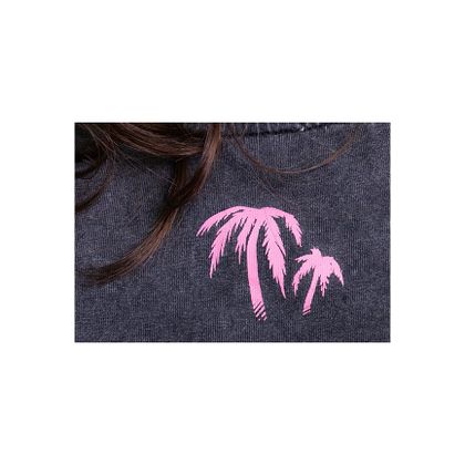 John Doe PALM Kurzärmeliges T-Shirt - Schwarz / Pinke