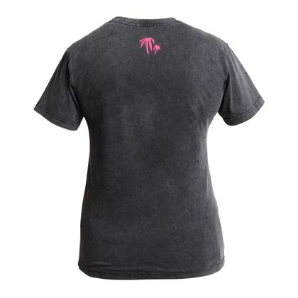 John Doe PALM Kurzärmeliges T-Shirt - Schwarz / Pinke