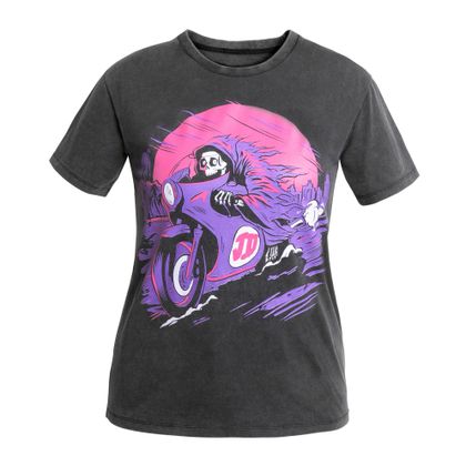 John Doe PALM Kurzärmeliges T-Shirt - Schwarz / Pinke Ref : JDE0259 