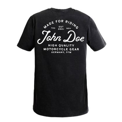 T-Shirt manches courtes John Doe JD LETTERING - Noir