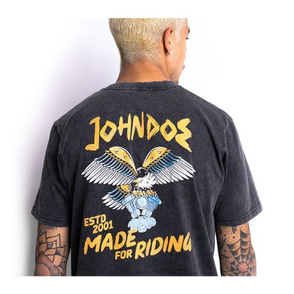 T-Shirt manches courtes John Doe EAGLE - Noir
