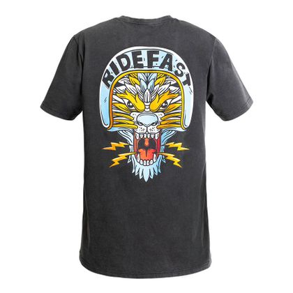 John Doe LION T-shirt met korte mouwen - Zwart