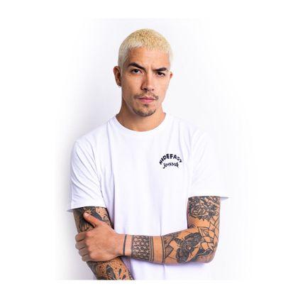 T-Shirt manches courtes John Doe LION - Blanc